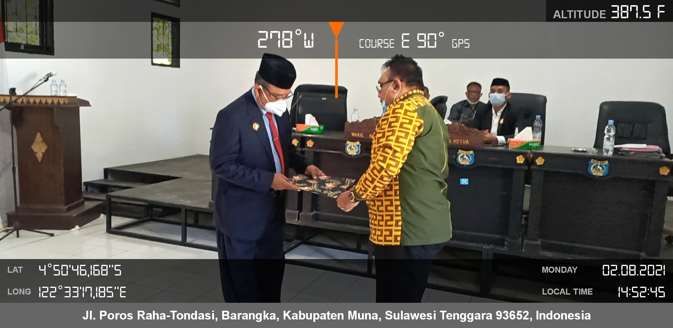 Rapat Paripurna Tingkat II Dewan Perwakilan Rakyat Daerah Kab. Muna ...